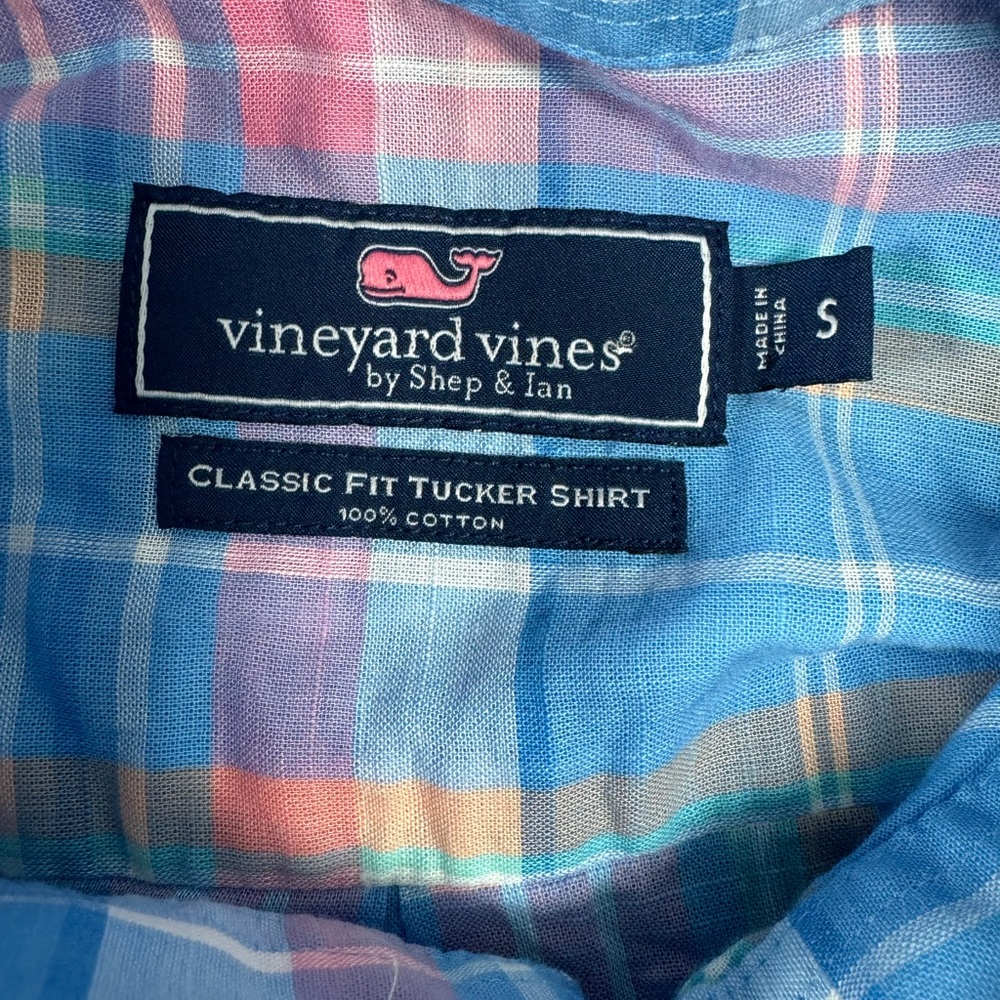 Vineyard Vines Classic Fit Tucker Shirt - Size Small